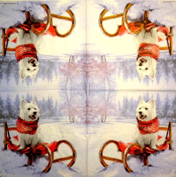 HUN-218 Dogs - 3-ply - Ambiente